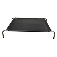 Zeez Platinum Elevated Portable Pet Bed Black - 3 Sizes image