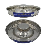 Zeez Stainless Steel Durable Puppy Saucer 28cm - 2 Sizes image