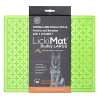 LickiMat Buddy Dogs & Cats Slow Feeder Flexible Mat XL - 3 Colours image