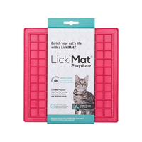 LickiMat Classic Playdate Boredom Buster Cat Slow Feeder Mat - 5 Colours image