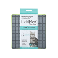 LickiMat Tuff Playdate Boredom Buster Cats Slow Feeder Mat - 4 Colours image