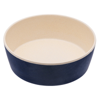 Beco Classic Bamboo Printed Dog Bowl Midnight Blue - 2 Sizes image