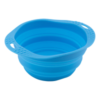 Beco Collapsible Travel Dog Bowl Dishwasher Safe Blue - 3 Sizes image
