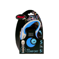 Flexi Comfort Retractable Cord Dog Lead Blue - 2 Sizes image