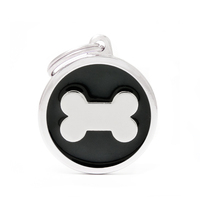 My Family Classic Bone Pet Tag Collar Accessory - 4 Colours image