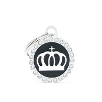 My Family Glam Crown Pet Tag Collar Accessory - 2 Colours image