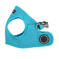 Puppia Soft Polyester Adjustable Dog Vest Harness Sky Blue - 5 Sizes image