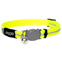 Rogz Alleycat Adjustable Safeloc Cat Collar Dayglo - 2 Sizes image