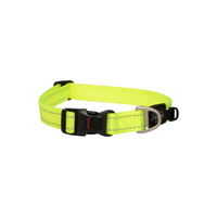 Rogz Classic Lockable Reflective Dog Collar Dayglo - 5 Sizes image