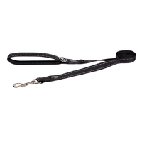 Rogz Classic Reflective Dog Safety Lead Black - 5 Sizes image