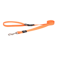 Rogz Classic Reflective Dog Safety Lead Orange - 4 Sizes image