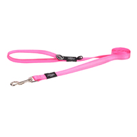 Rogz Classic Reflective Dog Safety Lead Pink - 5 Sizes image