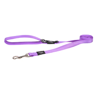 Rogz Classic Reflective Dog Safety Lead Purple - 4 Sizes image