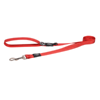 Rogz Classic Reflective Dog Safety Lead Red - 5 Sizes image