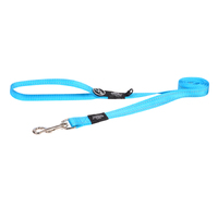 Rogz Classic Reflective Dog Safety Lead Turquoise - 4 Sizes image