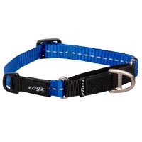 Rogz Control Non-Slip Dog Safety Collar Web Blue - 4 Sizes image