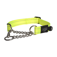 Rogz Control Obedience Non-Slip Dog Collar Dayglo - 3 Sizes image
