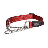 Rogz Control Obedience Non-Slip Dog Collar Red - 3 Sizes image