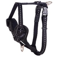 Rogz Control Stop-Pull Dog Harness Padded Black - 4 Sizes image