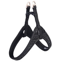 Rogz Fast-Fit Reflective Dog Safety Harness Black - 7 Sizes image