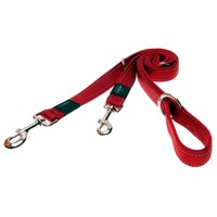 Rogz Multi-Lead Stop-Pull Reflective Dog Lead Red - 3 Sizes image
