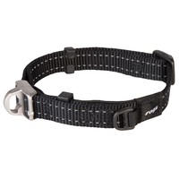 Rogz Safety Magnetic Buckle Adjustable Dog Collar Black - 3 Sizes image