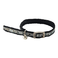 Rogz Sparklecat Pin Buckle Reflective Cat Collar Black - 2 Sizes image