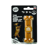 Tasty Bone Nylon Peanut Butter Dental Care Dog Chew - 3 Sizes image