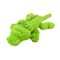 MasterPet Cuddlies Croc Plush Dog Squeaker Toy - 2 Sizes image