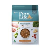 Pure Life Adult Natural Boost Dry Dog Food Chicken - 2 Sizes image