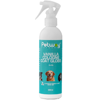 Petway Petcare Vanilla Cologne Coat Gloss Dog Spray - 2 Sizes image
