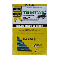 Tomcat All Weather Blox Rodenticide Mice & Rat Bait - 2 Sizes image