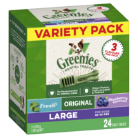 Greenies Variety Pack Dog Dental Treat - 4 Sizes image