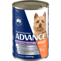Advance Adult All Breed Wet Dog Food Chicken & Turkey w/ Rice - 2 Sizes image