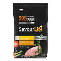 Savour Life Adult Grain Free Dry Dog Food Chicken - 2 Sizes image