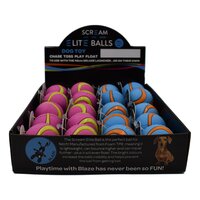 Scream Elite Balls Interactive Dog Toy Counter Display - 2 Sizes image