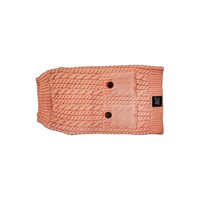 Zeez Cable Knitted Indoor Dog Sweater Musk Pink - 6 Sizes image