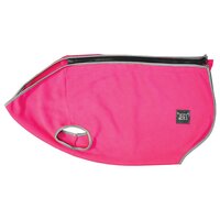 Zeez Cozy Fleece Indoor & Outdoor Dog Vest Ruby Pink - 13 Sizes image