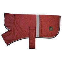 Zeez Dapper Waterproof Dog Coat Warm Maroon Size - 10 Sizes image