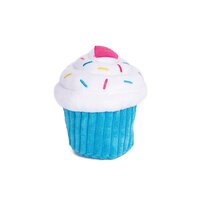 Zippy Paws Cupcake Plush Dog Squeaker Toy - 2 Colours image