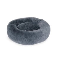 Superior Pet Curl Up Cloud Calming Dog Bed Tranquil Grey - 4 Sizes image