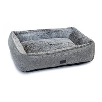 Superior Pet Dog Bed Lounger Artic Faux Fur - 2 Sizes image