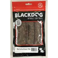 Blackdog Beef Jerky Straps Natural Dog Chew Treats - 2 Sizes image
