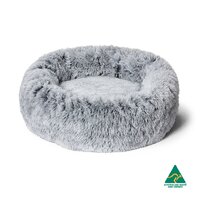 Snooza Calming Soothing Cuddler Dog Bed Silver - 3 Sizes image