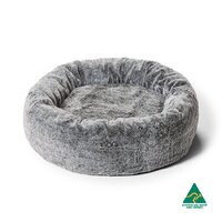 Snooza Cuddler Plush Dog Bed Non-Slip Base Chinchilla - 4 Sizes image