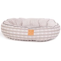 Mog & Bone 4 Seasons Reversible Circular Dog Bed Latte Inverse Mosaic - 4 Sizes image