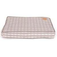 Mog & Bone Classic Cushion Dog Bed Latte Inverse Mosaic - 4 Sizes image