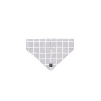 Mog & Bone Dog Bandana Dog Collar Accessory Grey Check Print - 3 Sizes image