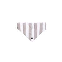 Mog & Bone Dog Bandana Dog Collar Accessory Latte Hamptons Stripe Print - 3 Sizes image