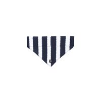 Mog & Bone Dog Bandana Dog Collar Accessory Navy Hamptons Stripe Print - 3 Sizes image